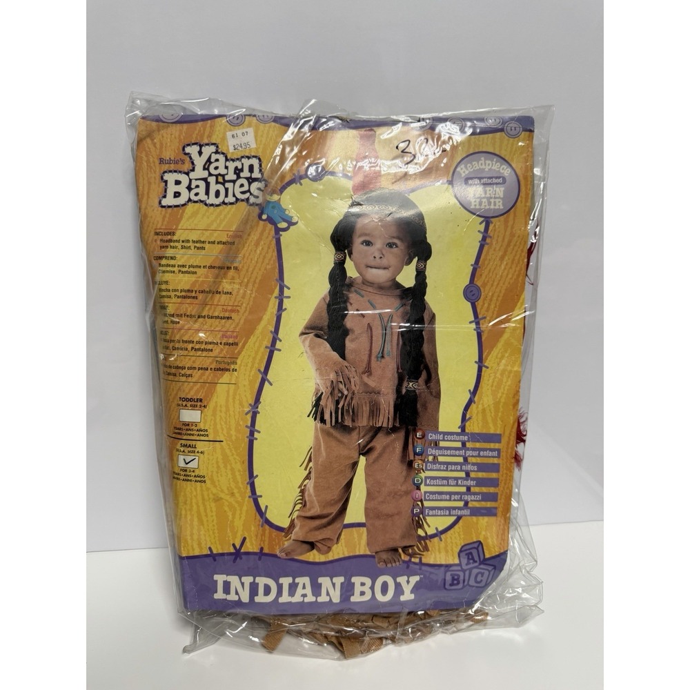 Forum Novelties Indian Boy Toddler Child Costume, small 4-6 H-1